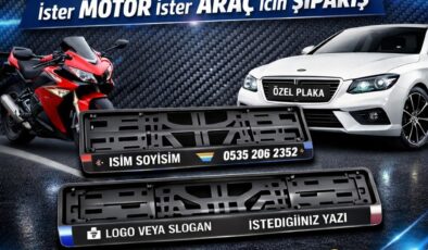 Aracınıza Özel Plakalıklarla Tarzınızı Yansıtın